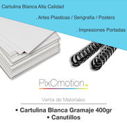 Cartulina, papel de fotolito, canutillos - Img 57008372