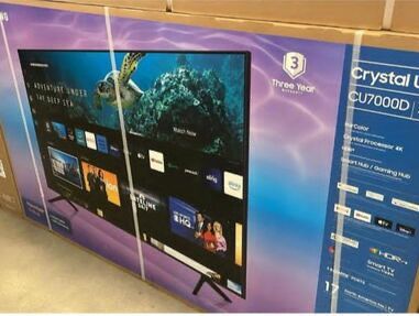 Televisor marca Samsung 65 ," 75" 85" y 86 "pulgadas serie 7 CRYSTAL UHD SmartTV 4 k nuevo en caja - Img 66513942