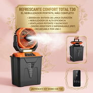 Ventilador Recargable T30 Nebulizador 3D ARC 20000mAh Combina una potente batería de larga duración con un sistema de pu - Img 57431339