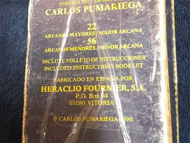 Tarot coleccion Pumariega - Carlos Pumariega (1990) - Img 68231255