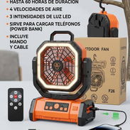 Ventilador recargable f26 - Img 58072961