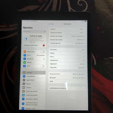 200 USD iPad 9na Generacion, libre de fábrica, 64gb y estética 10/10, prácticamente nuevo. - 3/3