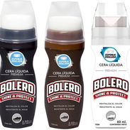 CERA LÍQUIDA BOLERO COLOR NEGRO, CARMELITA Y BLANCO 60 ML - Img 46657277