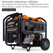 Planta de gas de la calle, Generac 12500w - Img 57096856
