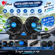 VENTILADOR DOBLE PARA CARRO – 12V (Yus) 35 USD - Img 57132717