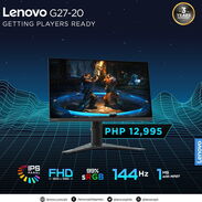 🚒💲350usd Monitor para juegos Lenovo G27-20, pantalla Full HD de 27" (1920x1080, bordes ultrafinos, FreeSync, 1 ms, 144 - Img 45568017