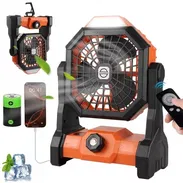 ✨🏠✨Ventilador Portátil Recargable con Luz LED✨🏠✨ - Img 56411018