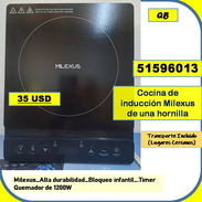 QB-712-Cocina de inducción Milexus de una hornilla....35 USD...51596013...Transporte lugares cercanos - Img 56277498
