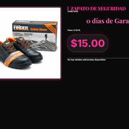 Finder Safety Shoe Puntera Acero 200J Alta Tracción Suela, Finder Calzado Industrial Puntera Acero 200J Alta Tracción . - Img 57355109