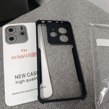 forro de calidad para redmi note 14 (5G) ojo negro new Xiaomi -53906374 - Img 123143863