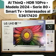 Televisor LG • 50” • 4K UHD • Al ThinQ • HDR 10Pro • Modelo 2024 - Img 46034491