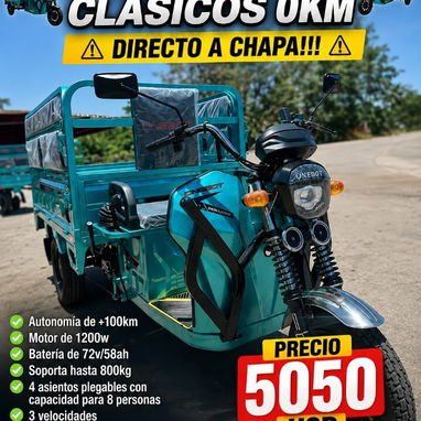 Triciclo,bicimotos y motos trabajamos con seguridad y garantía sólo habana - 7/10