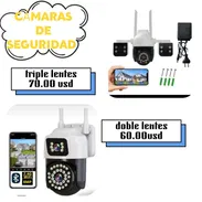 Camaras de seguridad de doble y triple lentes - Img 56561662