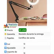 Braso con soporte para teléfono y luz - Img 55551413