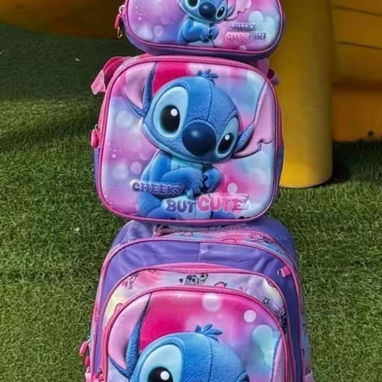 Mochila con ruedas para niños y niñas de tendencia Stitch no pierdas la oportunidad - Img 125608892