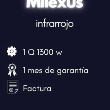 Cocina infrarroja Milexus de 3000 w …MENSAJERIA INCLUIDA EN EL PRECIO - Img 123305192