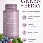 ❤️Berry + Green💚 Gummies de Farmasi - Img 54702389