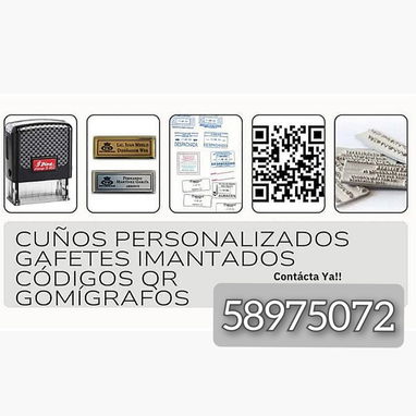 Cuños y gafetes personalizados - Img 107893942