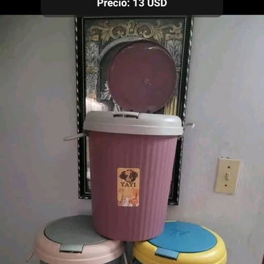Cestos de basura de 10 litros, 11 litros, 15 litros y 18 litros - 3/4
