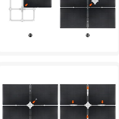 Panel Solar Portatil DOKIO 400W NUEVO con Trípode - 7/9