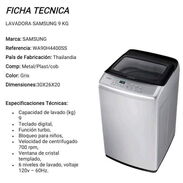 lavadora automática samsung - Img 45624159