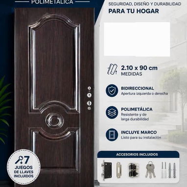 Puertas Polimétalicas y de Madera - 3/4