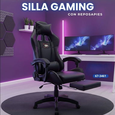 Silla Gamer / Silla de oficina / Silla de estudio ⭐️Nuevas con Domicilio Incluido⭐️ - 3/5