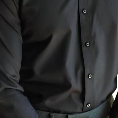 Camisa de vestir Azul Marino. Blanca. Negra cuello Chino. Verde Militar. Rojo vino 52465450 - Img 116876816
