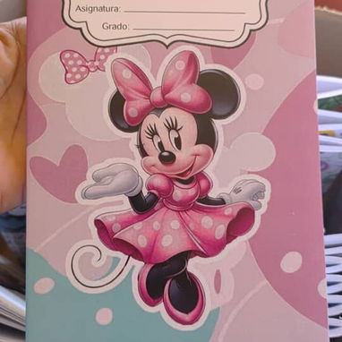 Libretas rayadas en 550$ No hay que forrarlas vienen con sus animados  Diez de octubre en luyano  📲52005984 - 3/3
