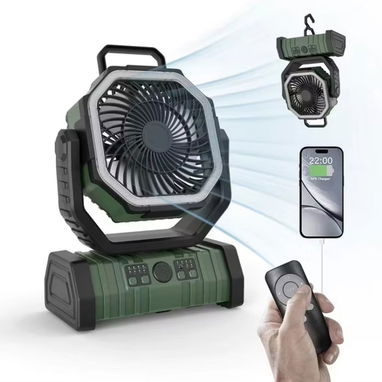 Ventilador recargable F6, 20000mAh - Img 103802933