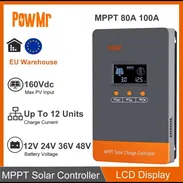 Controlador de carga solar POWMR M100 Pro-MPPT de 100 AMP - Img 54520086