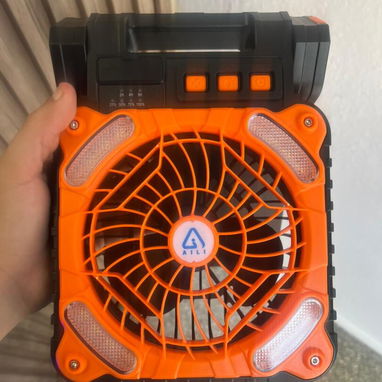 Ventilador Solar Recargable - Img 123143451