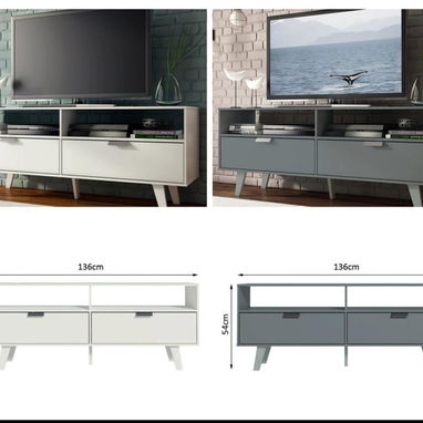 Muebles de televisor importados nuevos en caja con domicilio incluido - Img 123097621