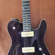 Guitarra eléctrica marca SubZero NUEVA a estrenar por usted. Viene con: -Estuche -Correa -Juego de cuerdas de repuesto - Img 57781934