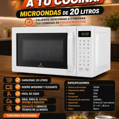Microondas Allnovu de 20 Litros! 🔥 - Img 126194231