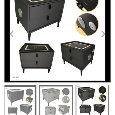 Mesa de noche con Bluetooth - Img 124212619