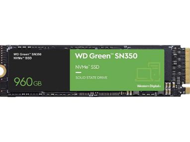 0km✅ SSD M.2 WD Green SN350 960GB 📦 NVMe, 2400mbs ☎️56092006 - Img main-image