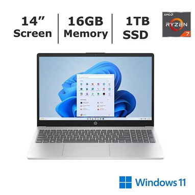 Laptop HP 14-em0085cl Ryzen 7 16GB 1TB SSD | 14” FHD en La Habana - Img 119789878