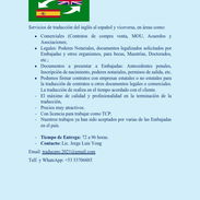 Servicios Profesionales de Traducción - Img 57814348