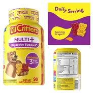 Multivitaminas para niños con apoyo digestivo 90 gomitas pomo sellado - Img 50255472