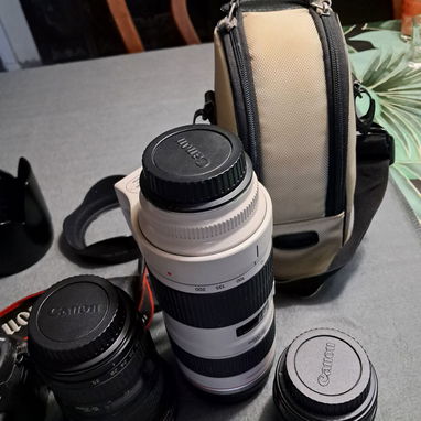 Canon 5D Mark III con 3 lentes y accesorios - Img 121860066