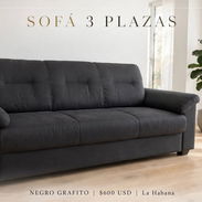 Sofa negro grafito - Img 57559932