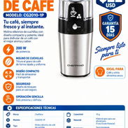 Molinillo Eléctrico de Café Cheffano CG2010-1P - Img 57832741