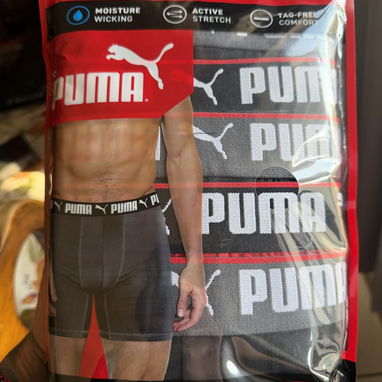 CALZONCILLOS PUMA PAQUETE DE 5 BOXER ATHLETIC FIT - Img 123015838