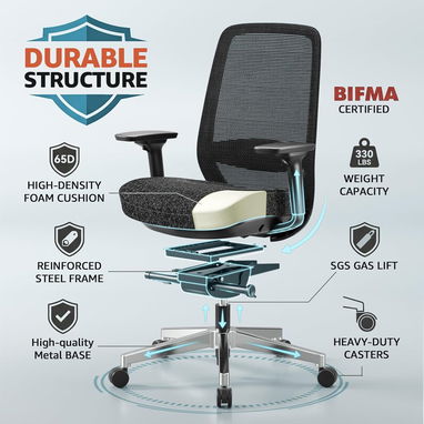 🪑 Silla Ergonómica ErgoSift M2 - 6/7