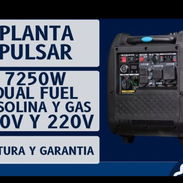 ‼️NO MÁS APAGÓN, AQUÍ TENEMOS LA SOLUCIÓN ‼️   Planta Pulsar 7250 w dual fuel gasolina y gas 110 y 220 v - Img 55318538