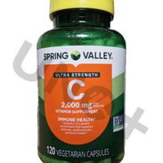 Vitamina C 2000 mg-120 Cápsulas-Spring Valley - Img 54296999