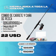 🎣 Combo de carrete y caña de pesca– $22 USD 🎣 - Img 55330991