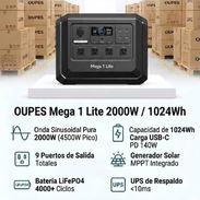 OUPES Mega 1 Lite (2000W / 1024Wh) - Img 56671272