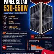 PANEL SOLAR BIFACIAL 530-550W P0445-AV009 - Img 57154217